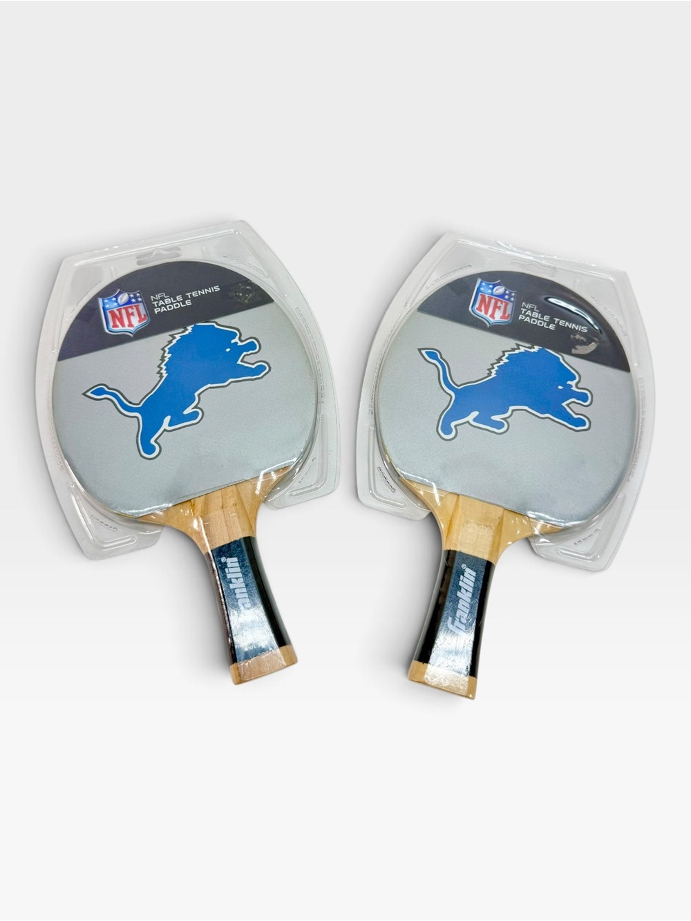 Franklin NFL Table Tennis Paddle Detroit Lions Logo